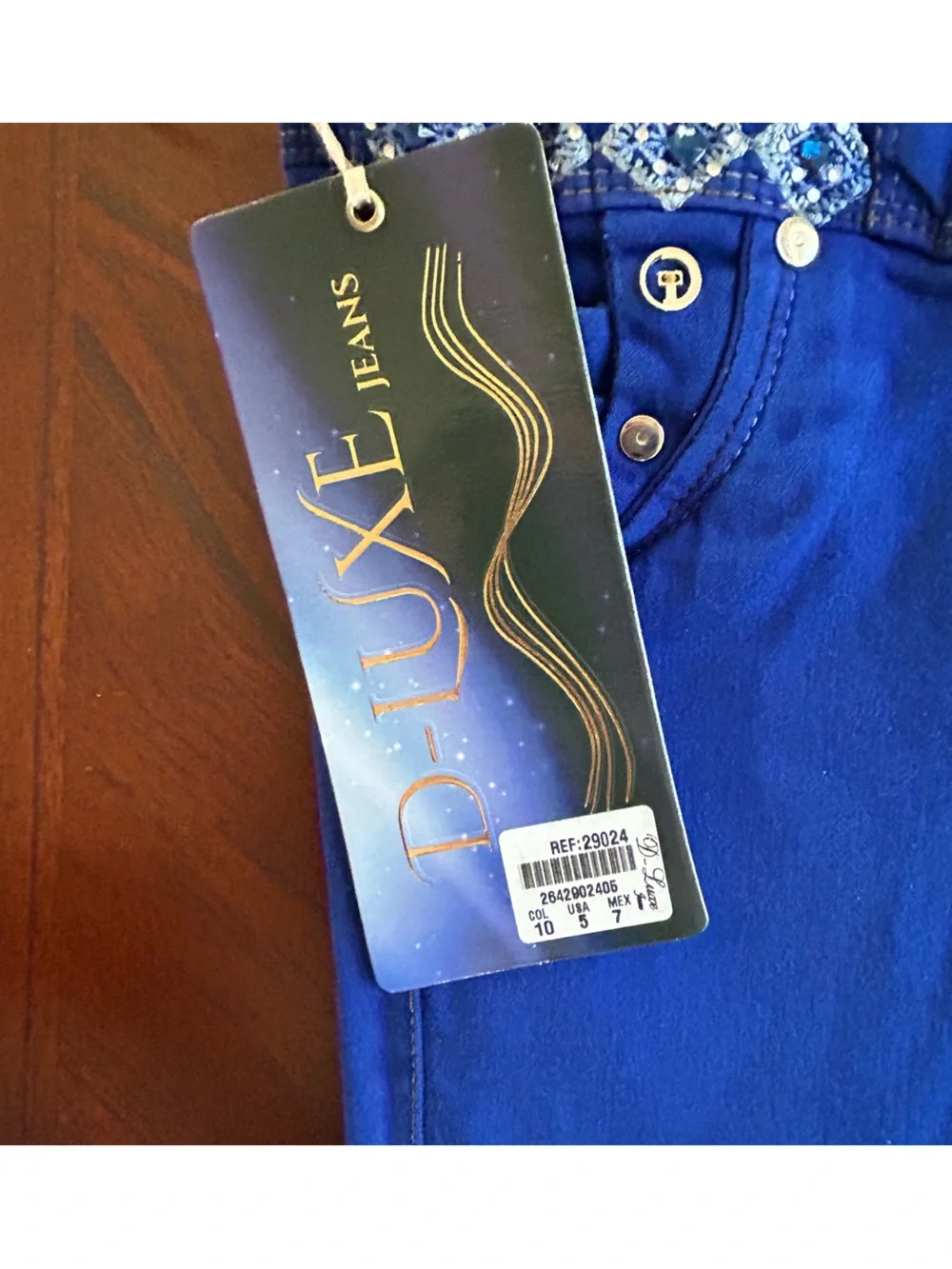 New D- luxe  Jeans (Colombian butt-lifting style) size 5